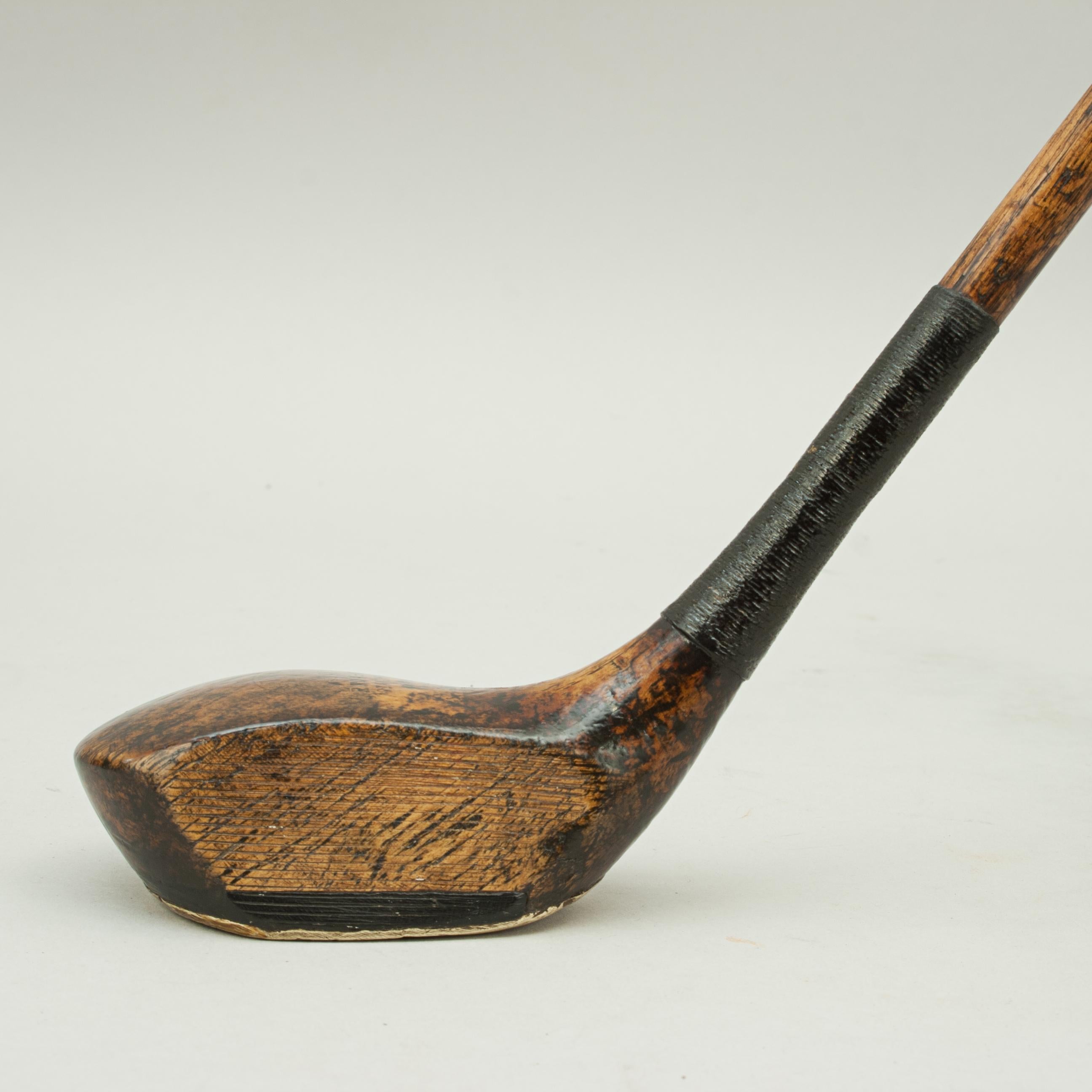 Golf Club, Hickory Brassie by R. Forgan of St Andrews In Good Condition In Oxfordshire, GB