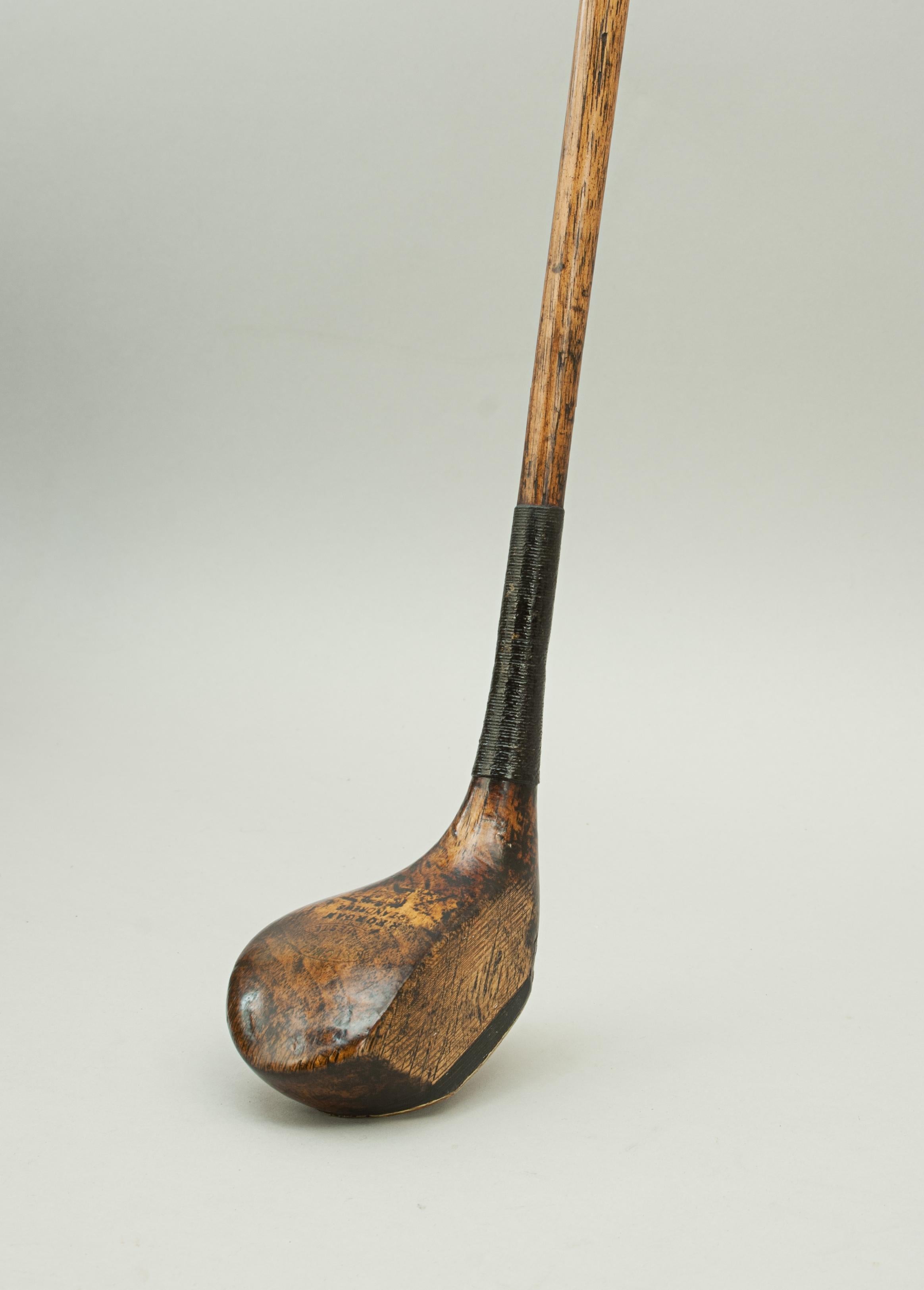 Golf Club, Hickory Brassie by R. Forgan of St Andrews 1