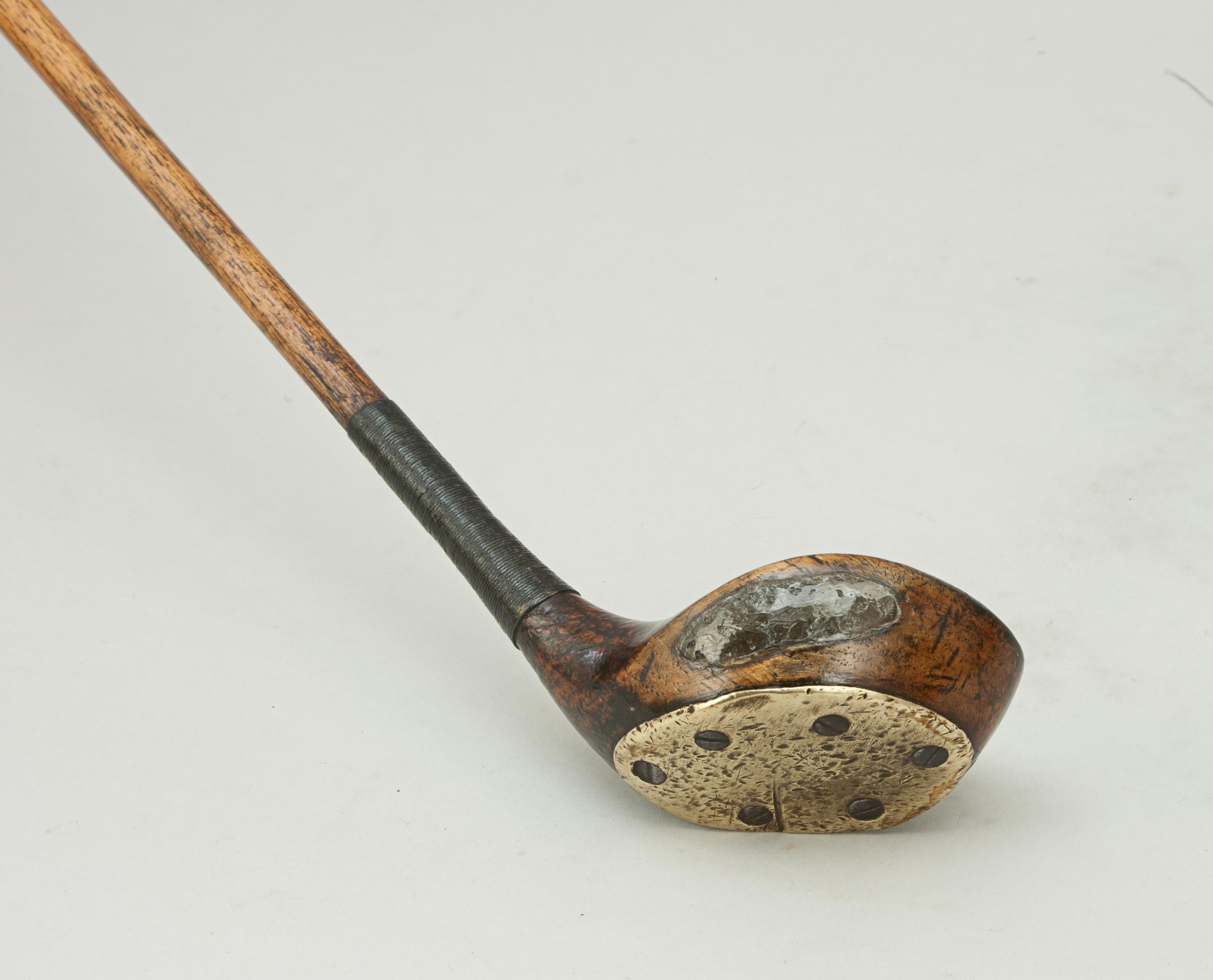 Golf Club, Hickory Brassie by R. Forgan of St Andrews 2