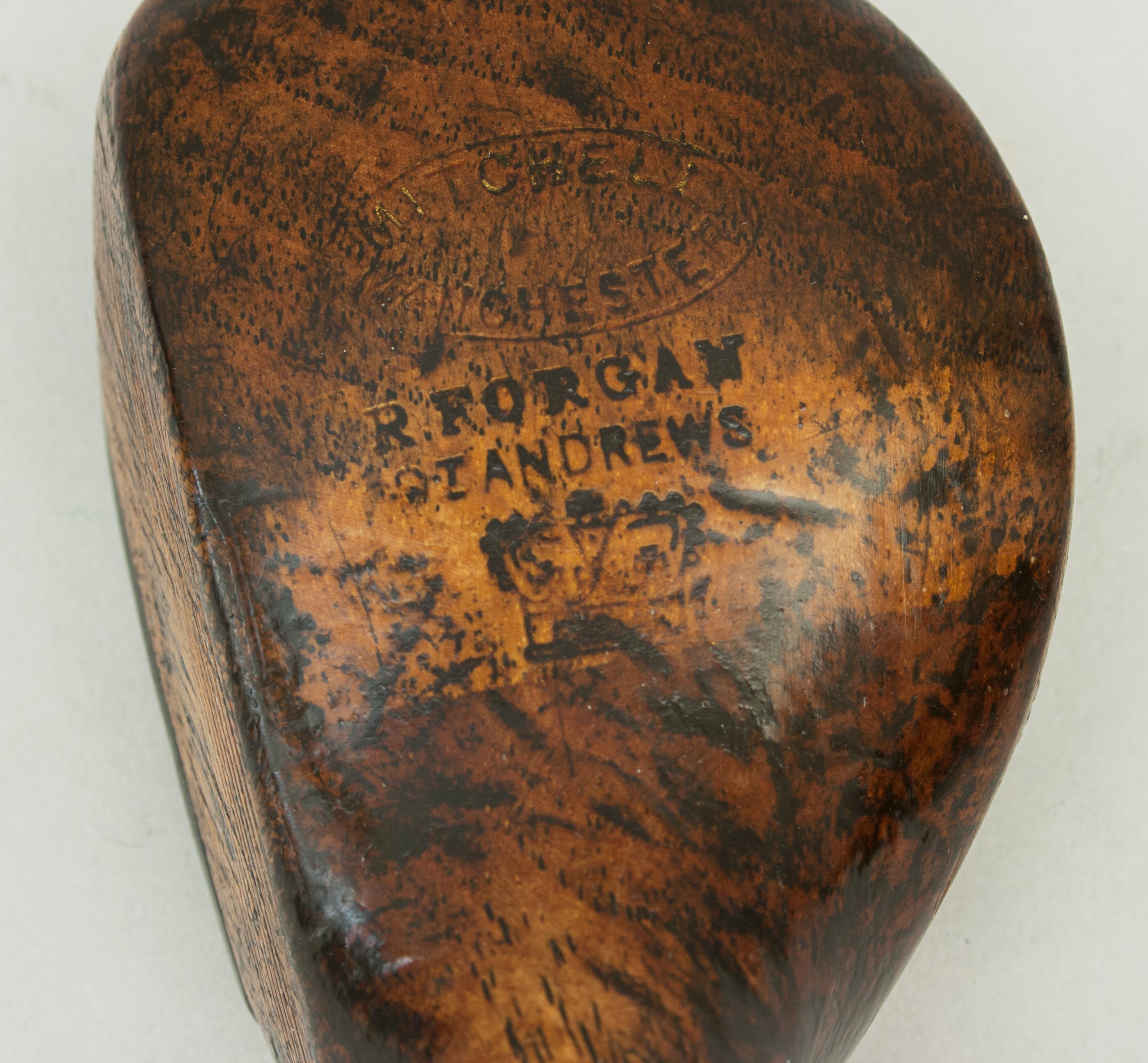 Golf Club, Hickory Brassie by R. Forgan of St Andrews 4