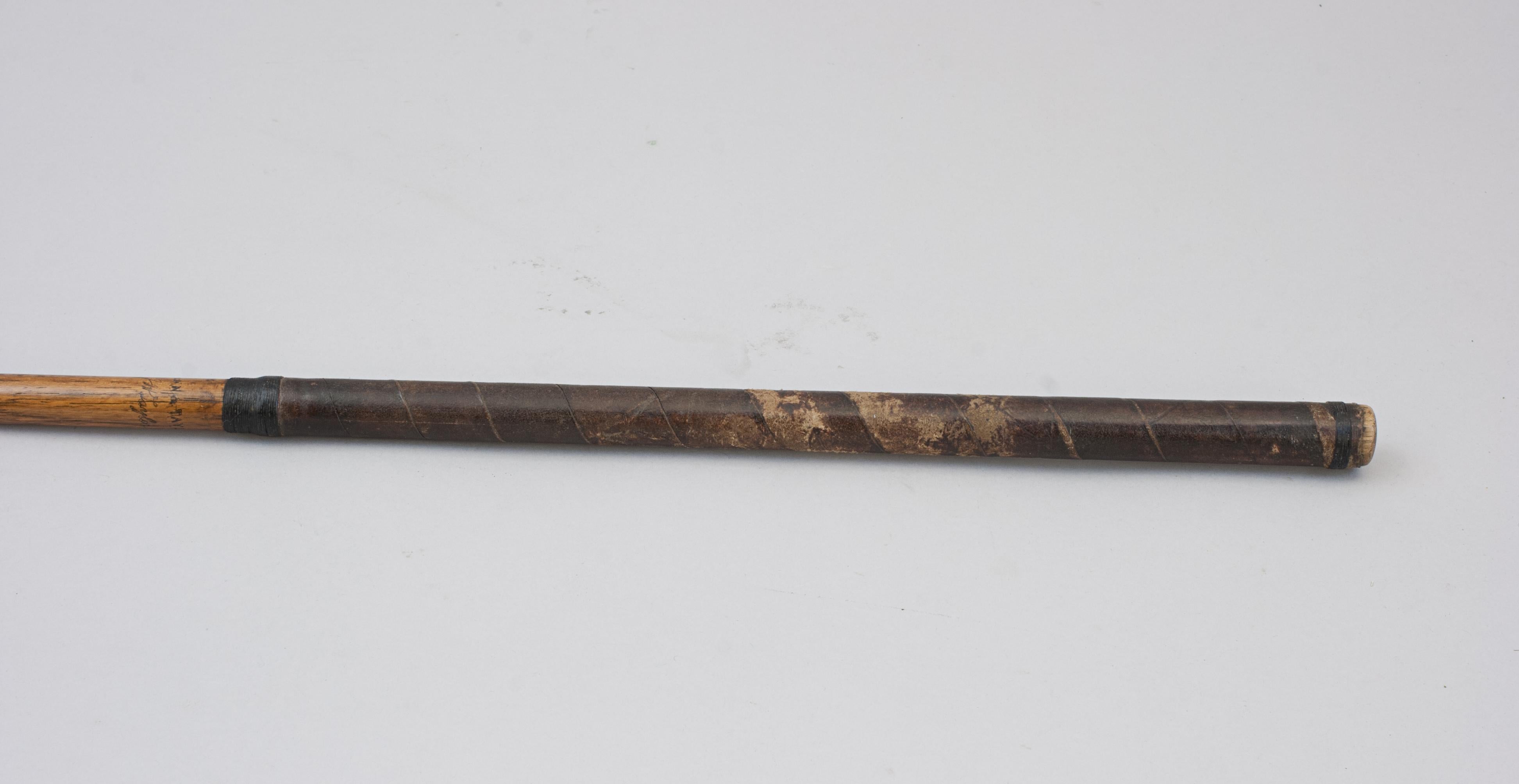 British Golf Club Iron by Cann & Taylor With J.h Taylor Autograph For Sale