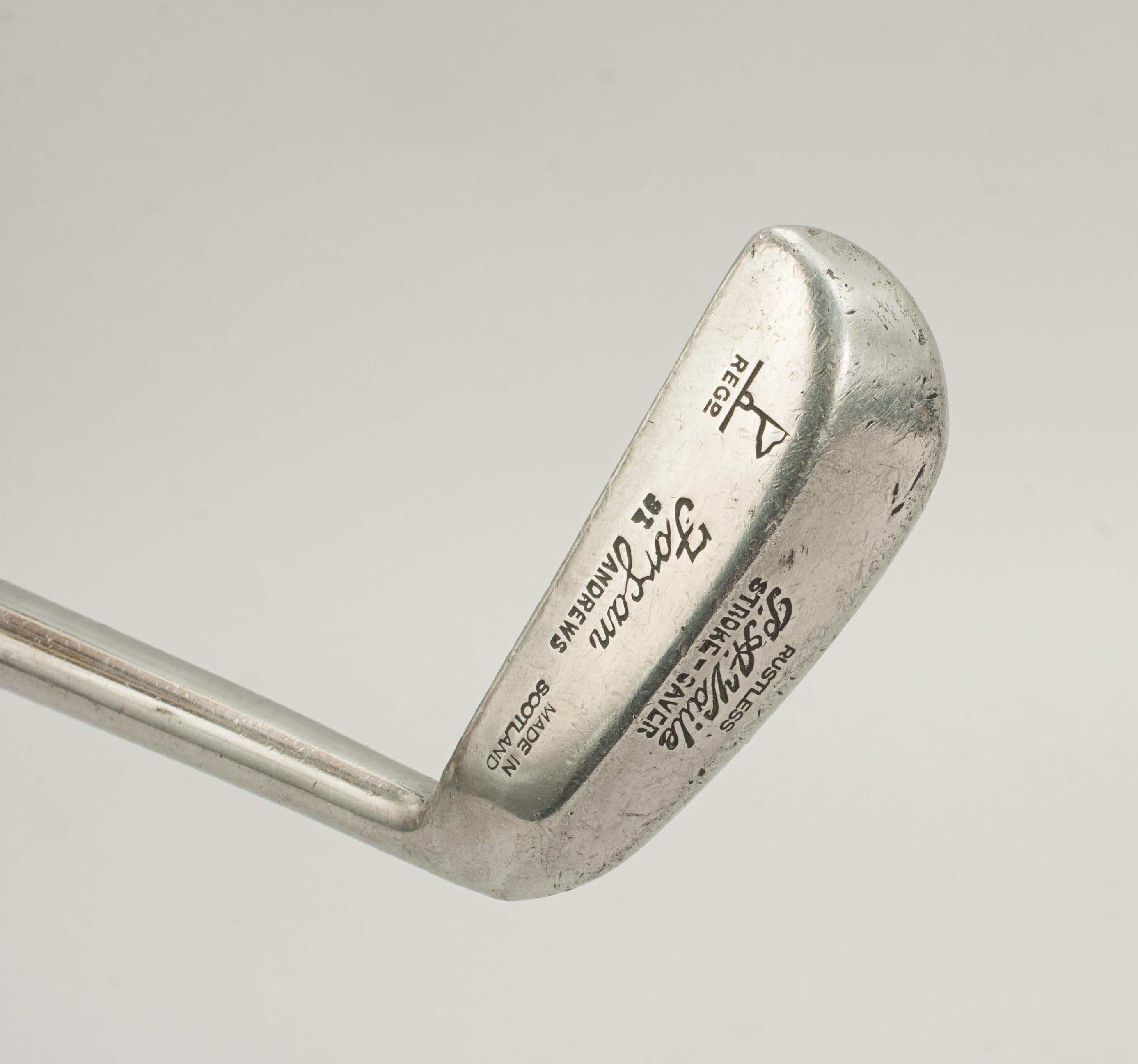 European Golf Club, Strokesaver Chipping Iron by Robert Forgan, St Andrews
