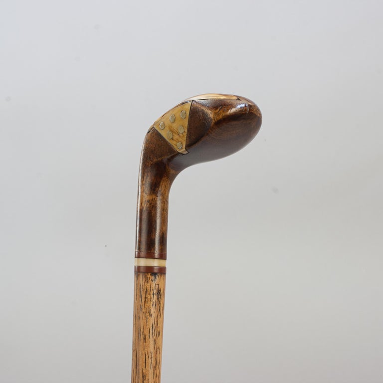 Golf Club Walking Stick, Sunday Club. For Sale at 1stDibs