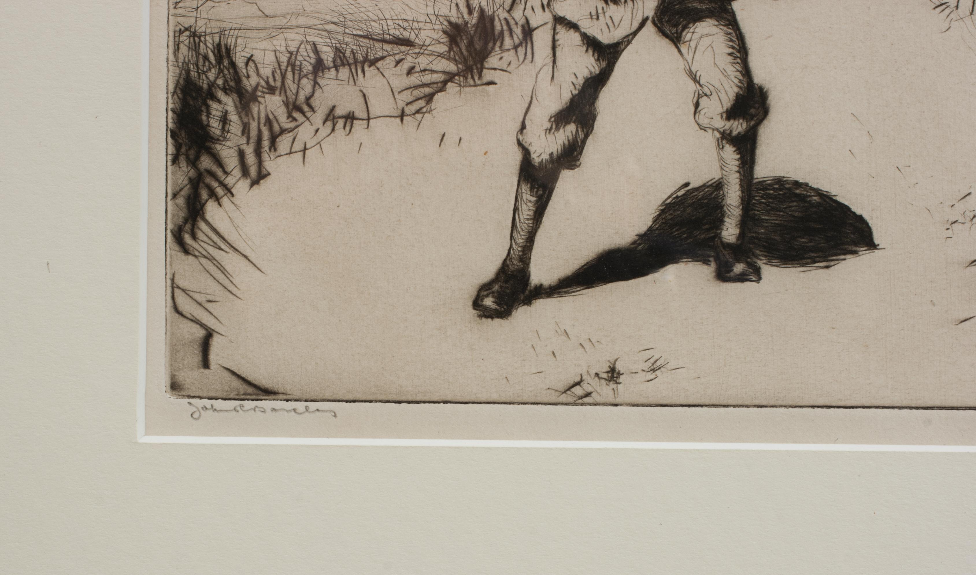 Gravure de golf par J.R. Barclay, Sand. Bon état - En vente à Oxfordshire, GB