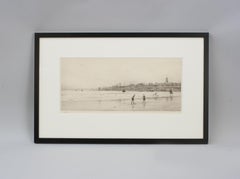 Golf Etching Of St Andrews By Wyllie