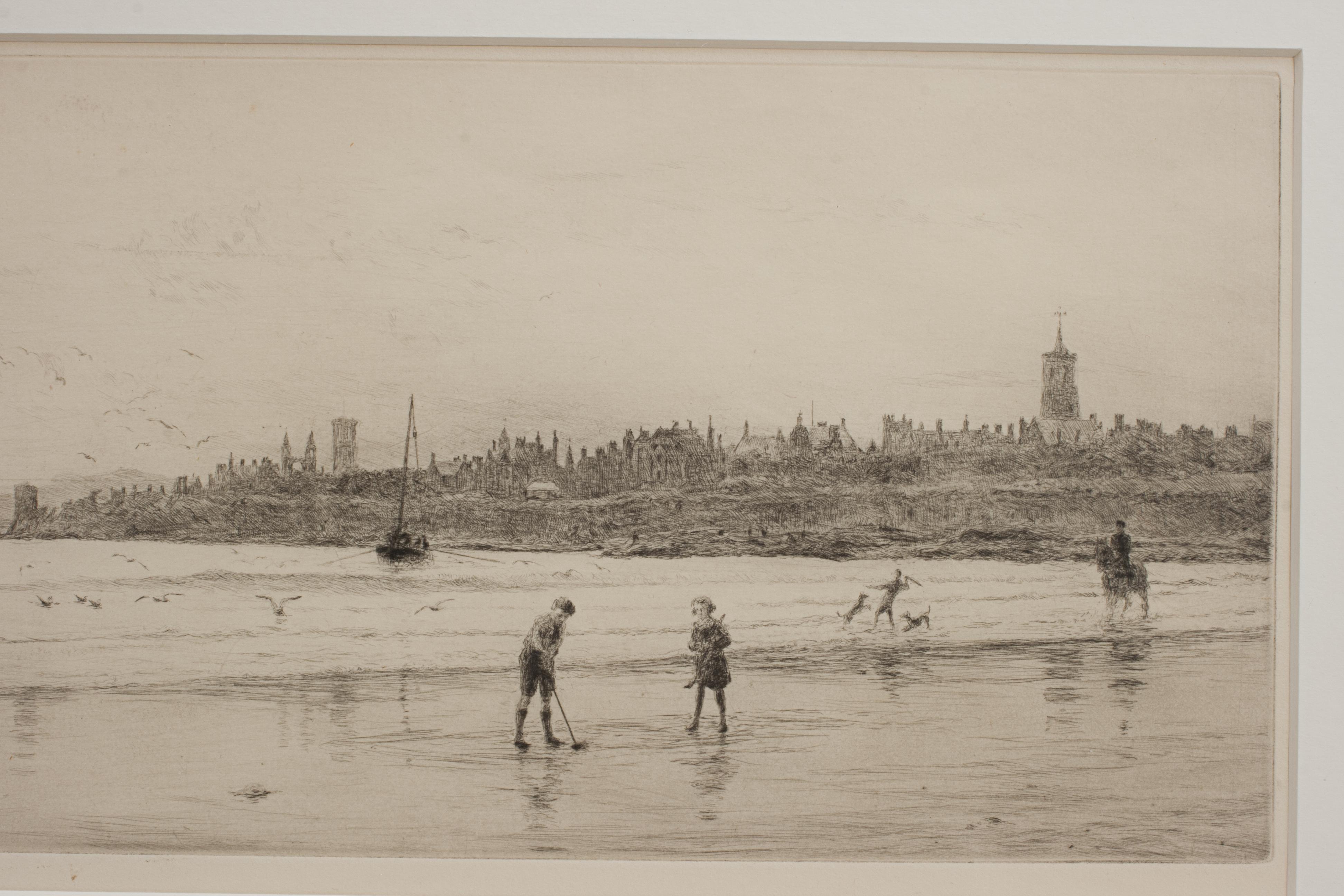 Gravure de golf de St Andrews par Wyllie en vente 3