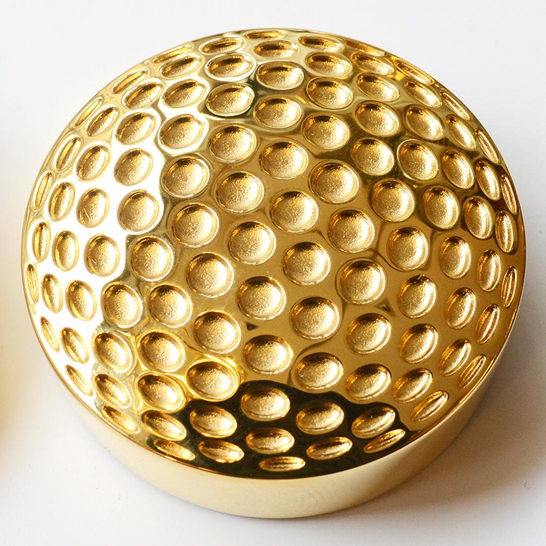 Golf Gold Paperweight In New Condition For Sale In Paris, FR