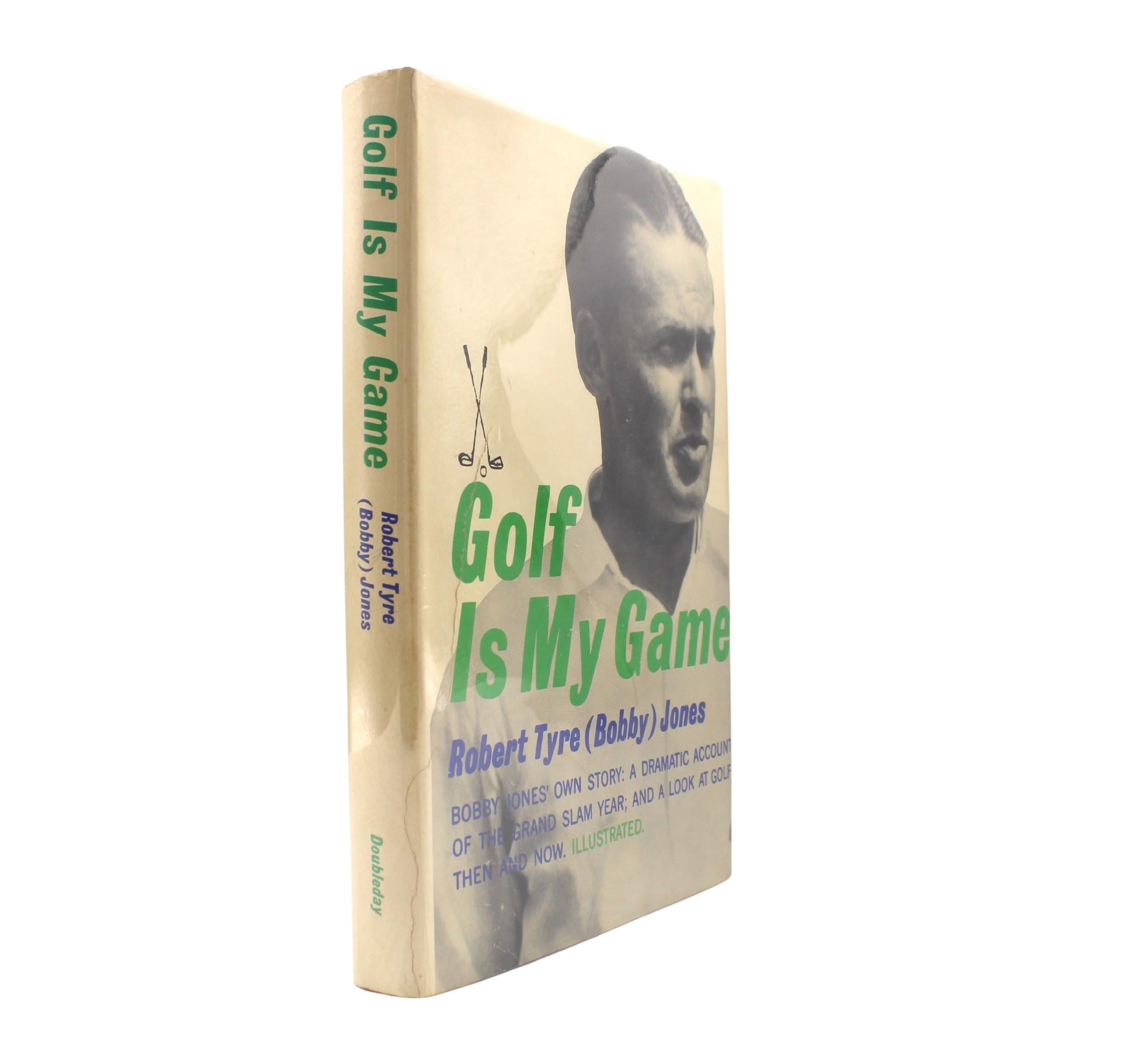 Americano Il golf è il mio gioco, firmato da Bobby Jones, seconda edizione, 1960 in vendita