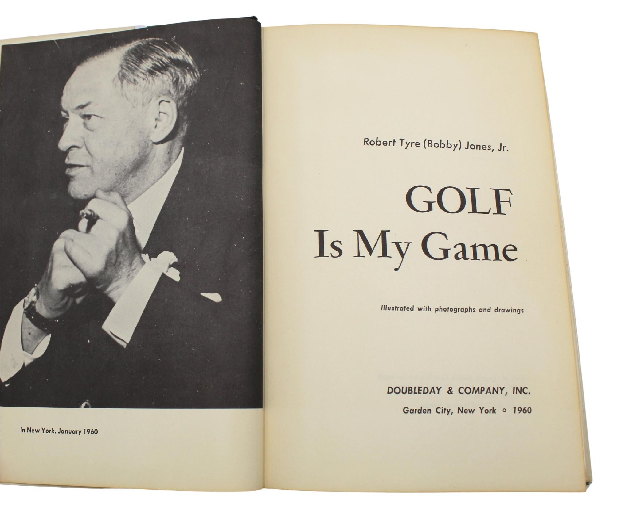 Il golf è il mio gioco, firmato da Bobby Jones, seconda edizione, 1960 in vendita 2