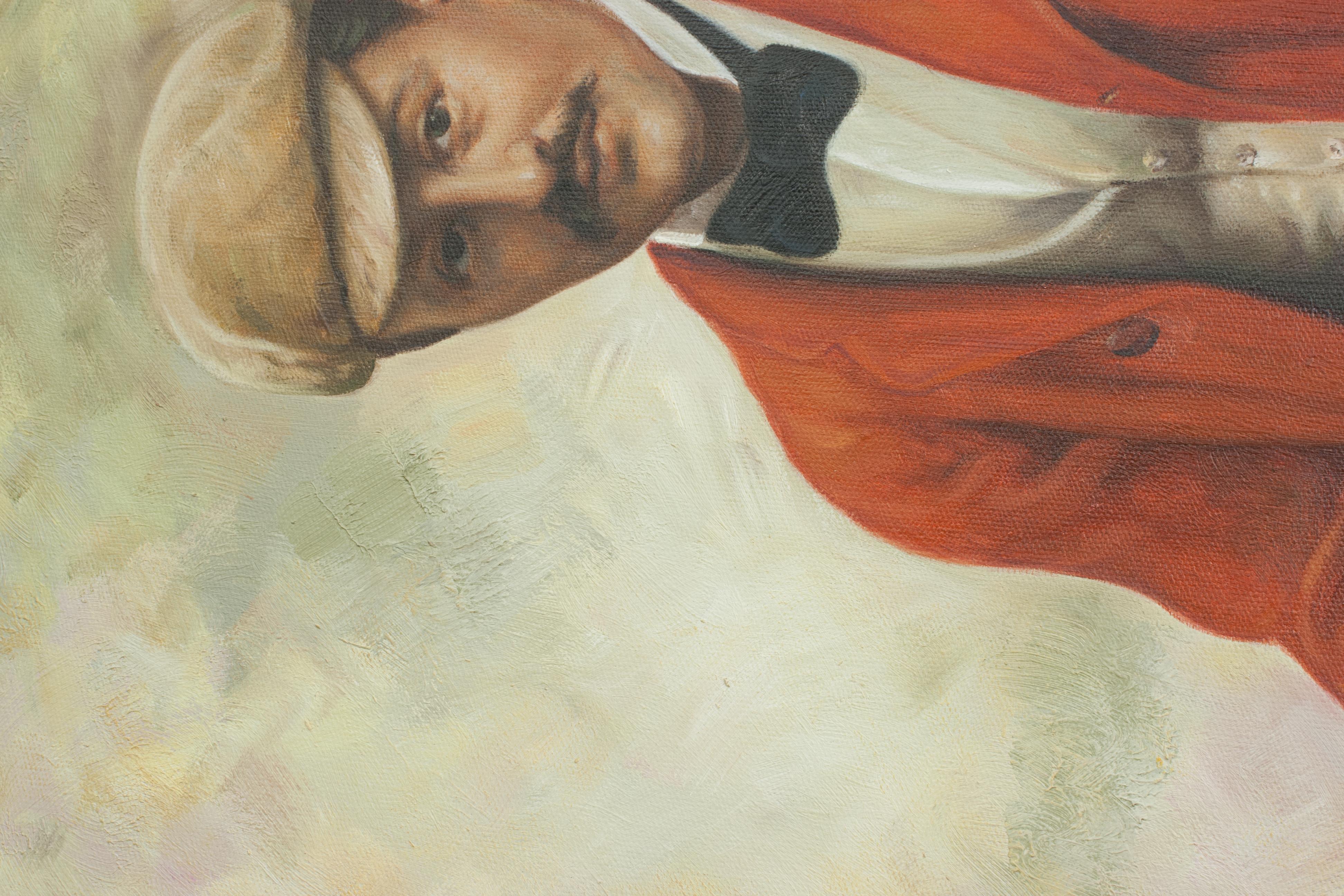 European Golf Oil Painting of Dr. William Laidlaw Purves by Hon. John Collier For Sale
