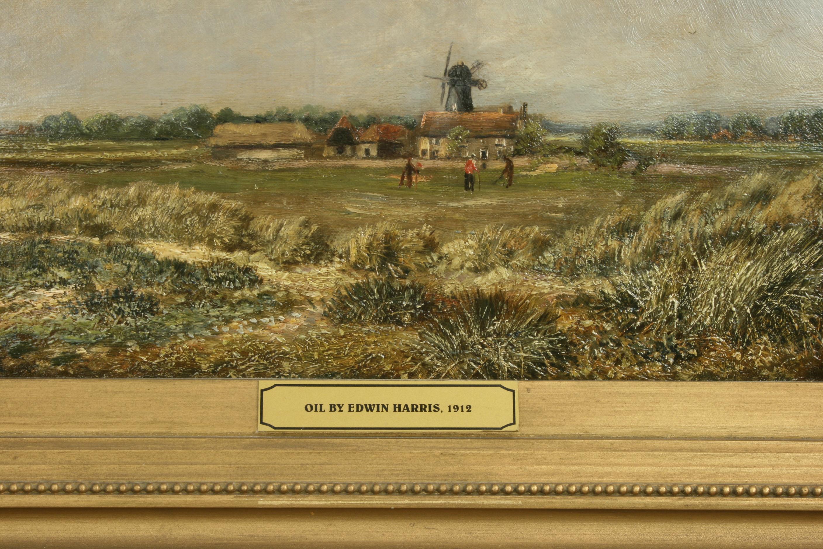 Golf Painting, Wimbledon Common In Excellent Condition In Oxfordshire, GB