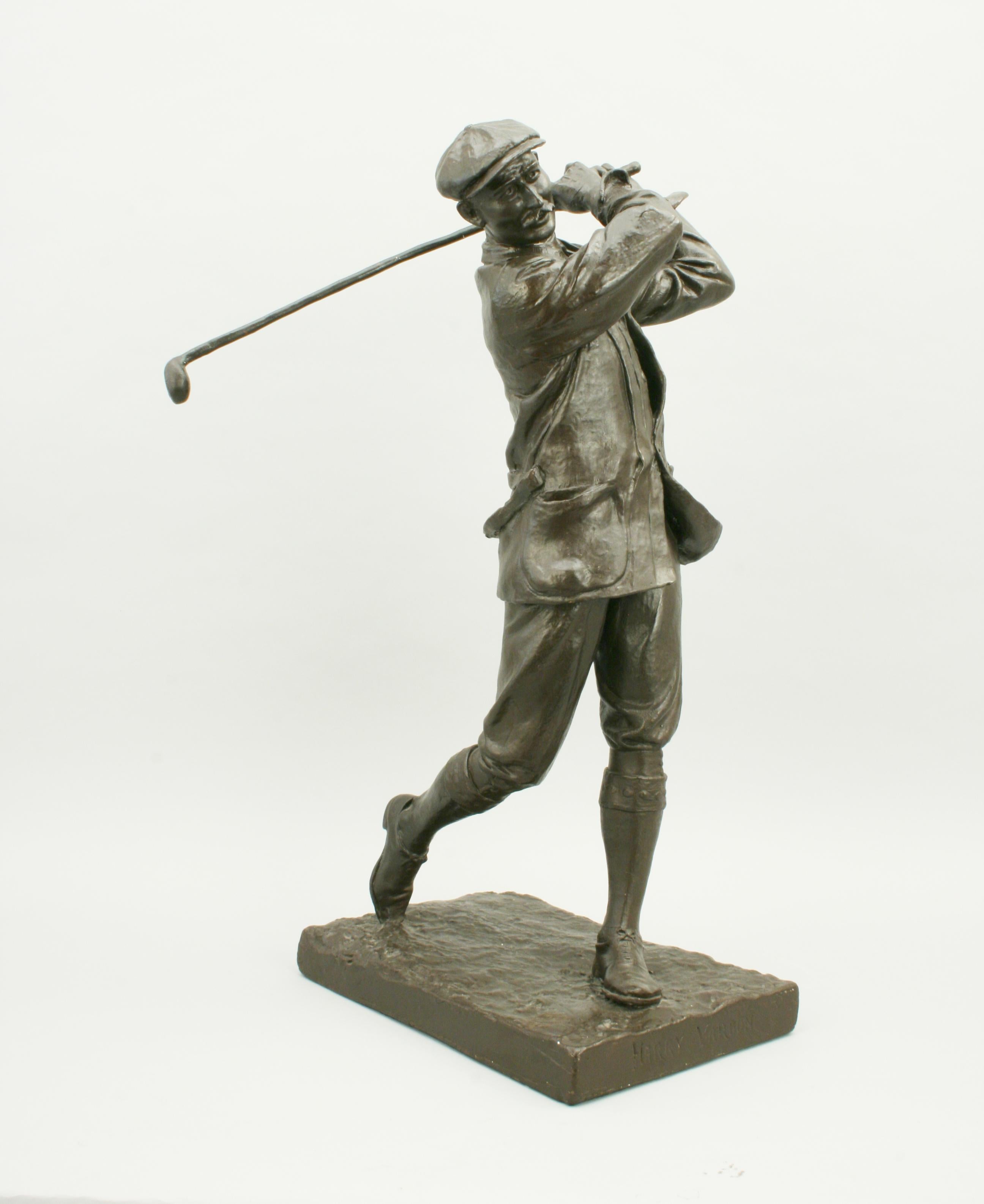 vintage golf statues