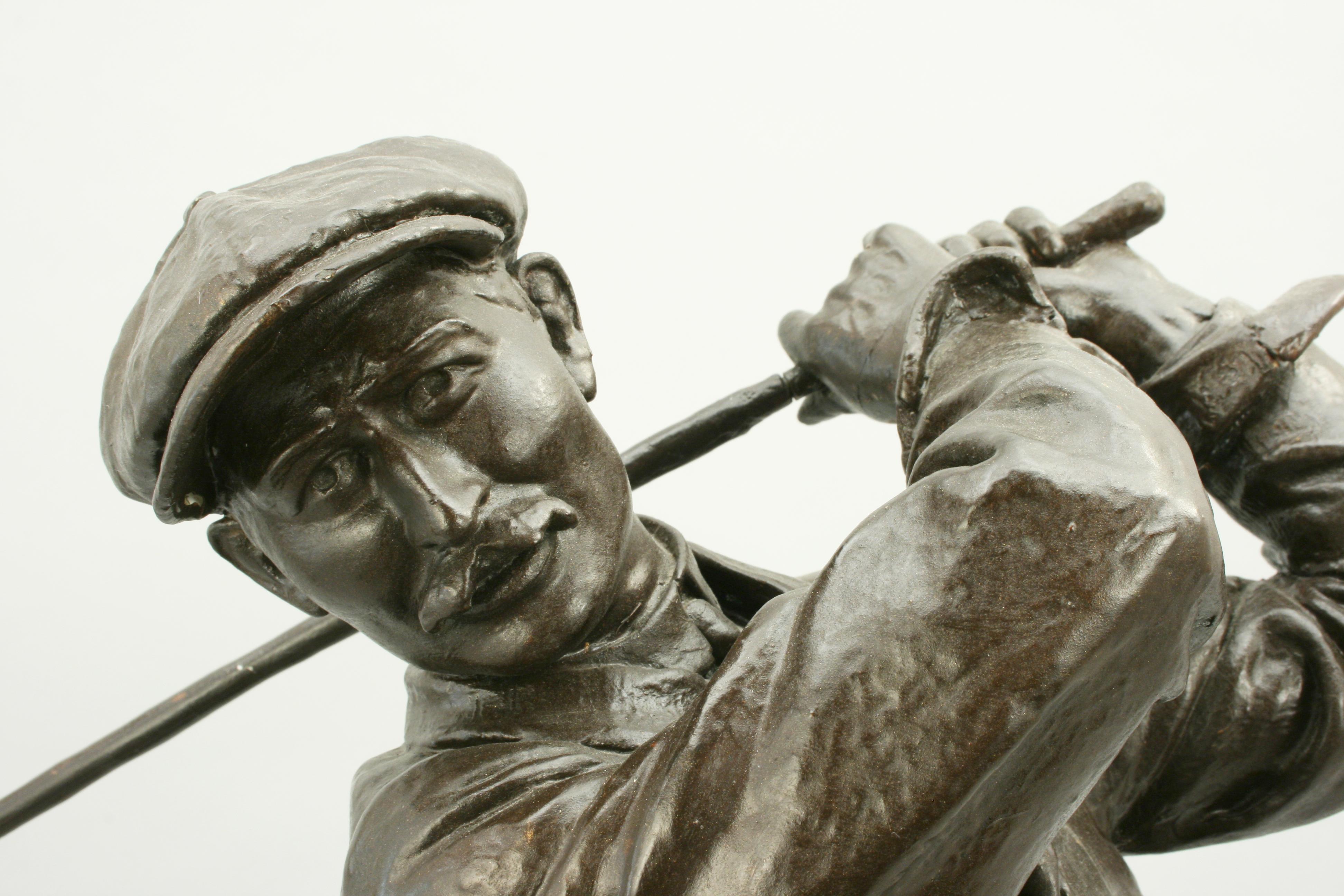 Sporting Art Golf Sculpture, Harry Vardon