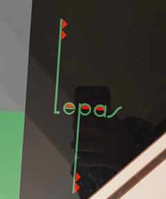 "Golf" Serigraph by Charles Lepas