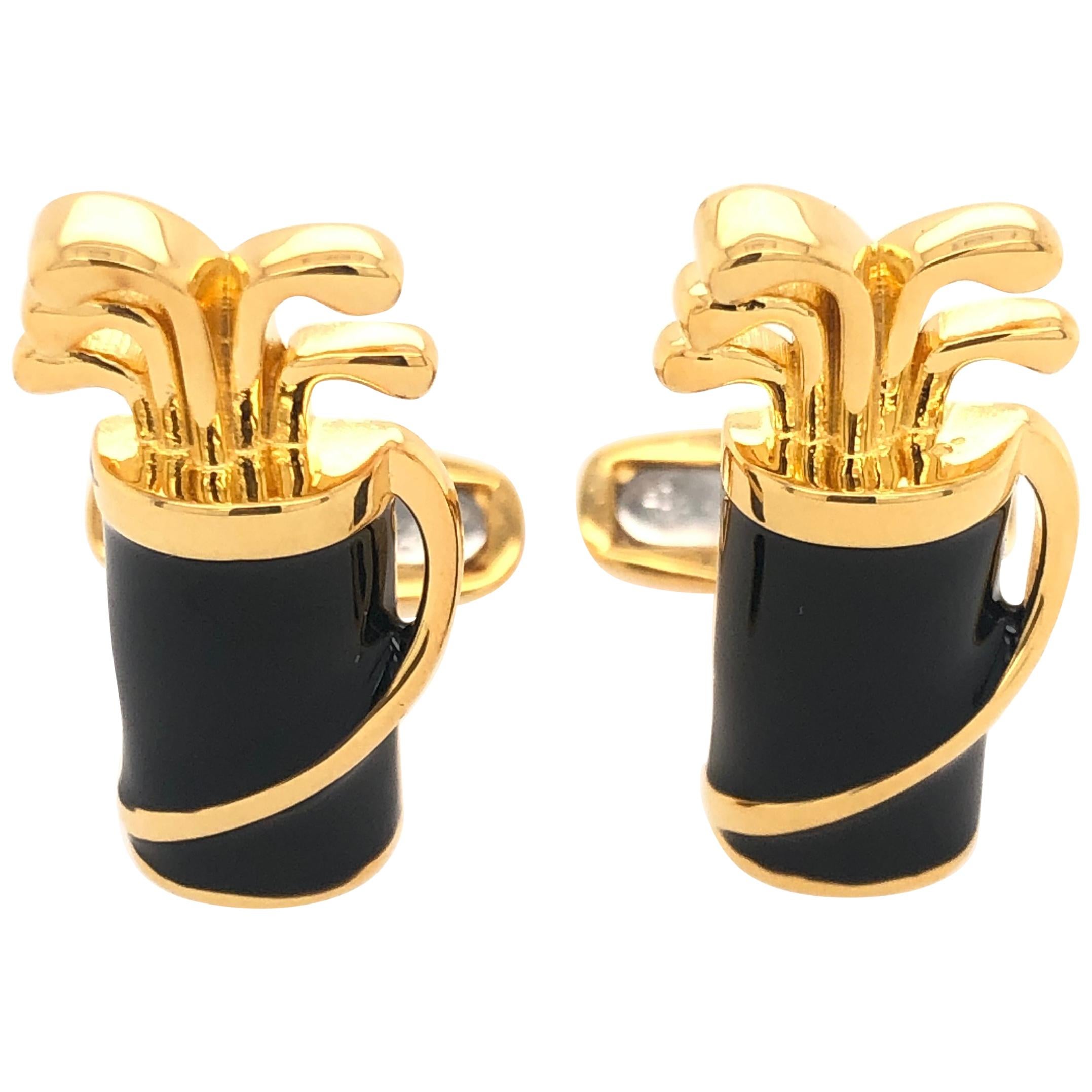 Golf Set Cuff Link for Men