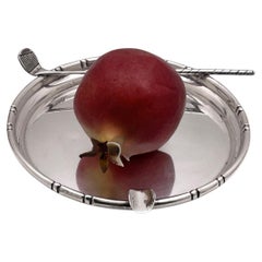 Golf Themed Sterling Silver Cigar Ashtray
