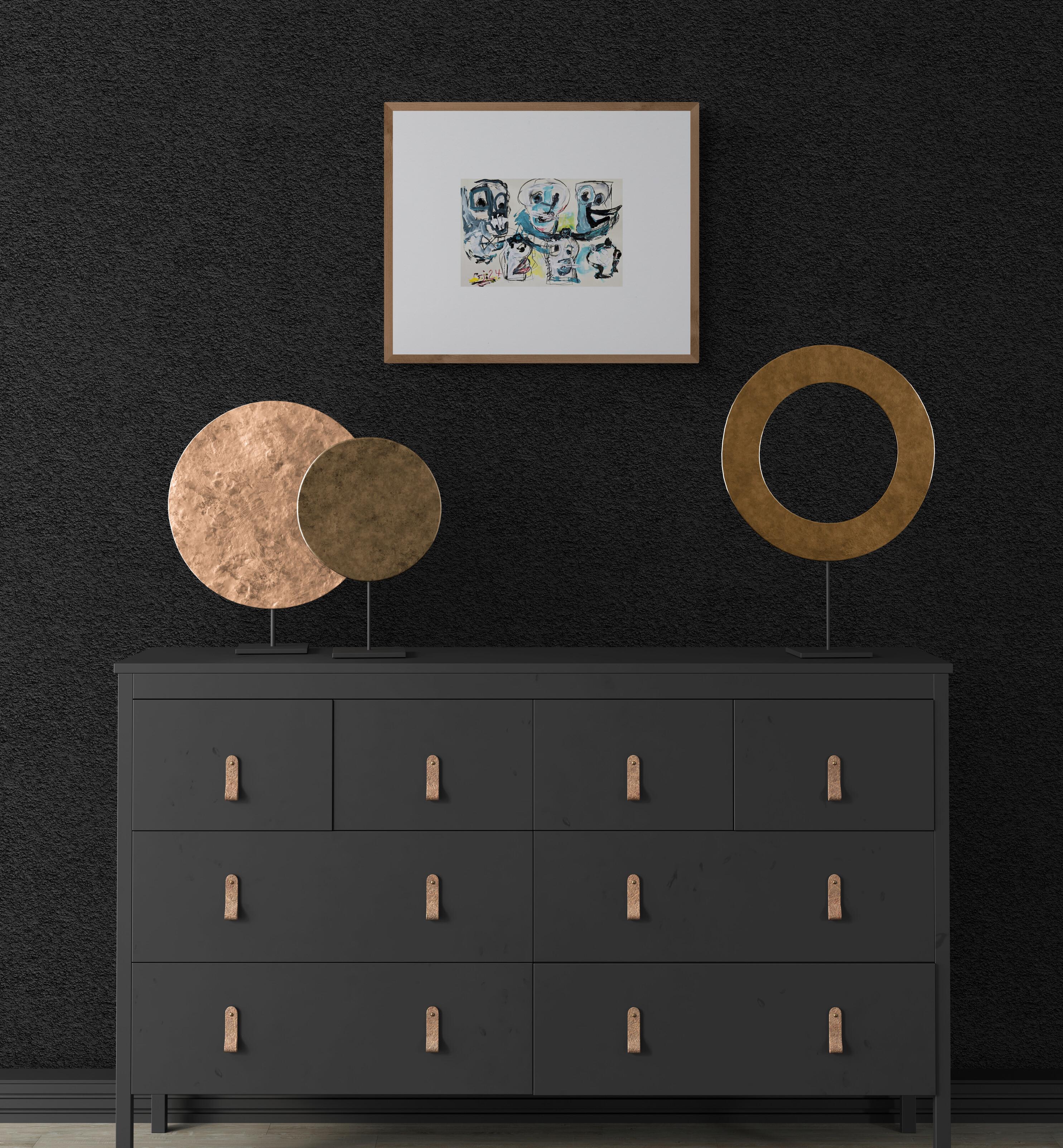 San Minecraft VII (Construcción de bloques, Pixel Art, Creatividad de juego) - Painting Neoexpresionista de Golfam Jozdani