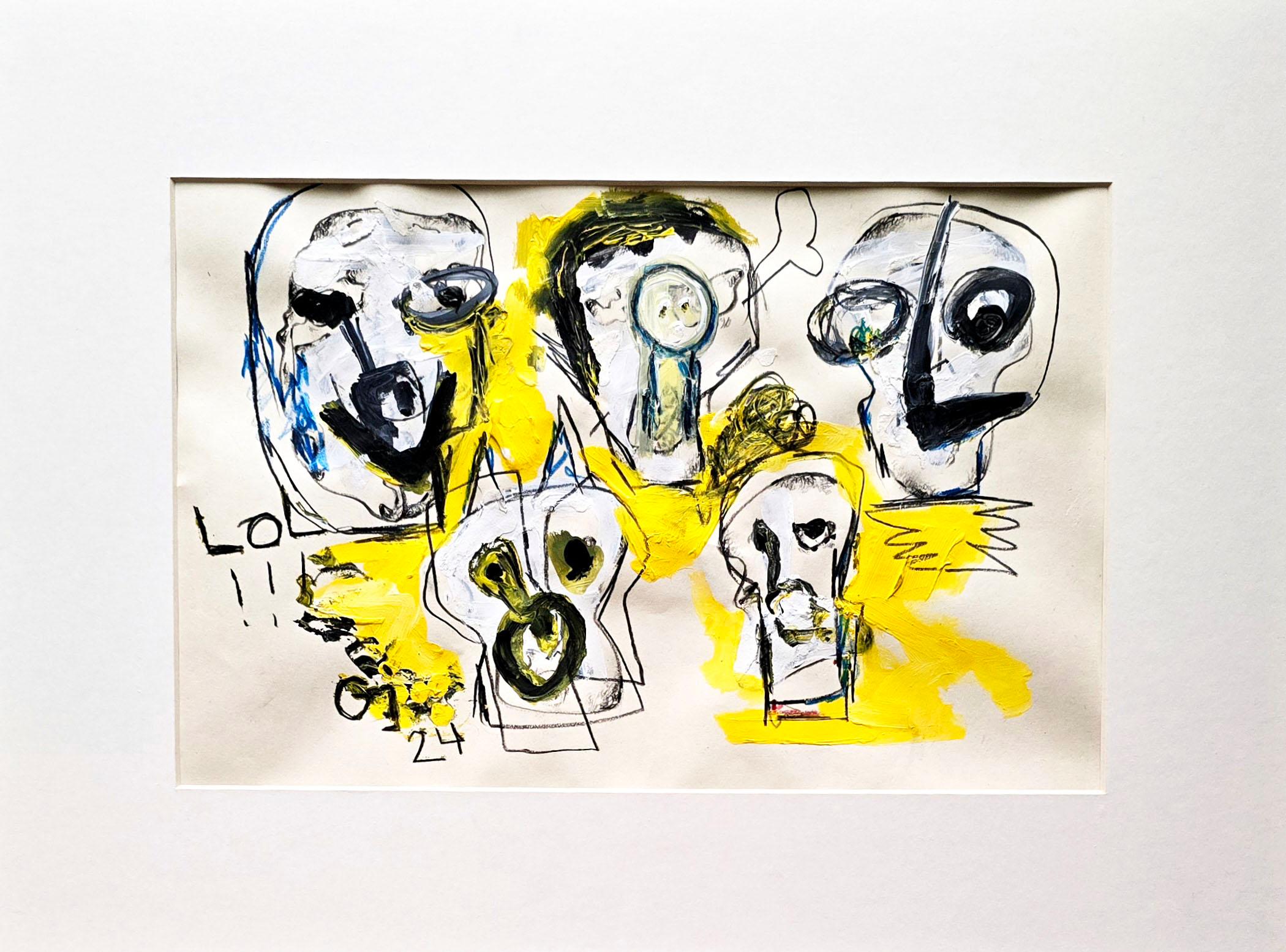 Golfam Jozdani
Saint Minecraft XV
2024
Mixed Media on Cardboard; Acrylic, Pencil, Colored Pencil
Size: 9.44 x 14.17 inches (24 x 36 cm)
Signed and dated by hand
COA provided

*Framing Options available - Please Inquire

STATEMENT
Golfam Jozdani's
