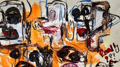 Saint Minecraft XVI (Gestural Abstract, Gaming, Portrait, Creativity, 20% OFF)