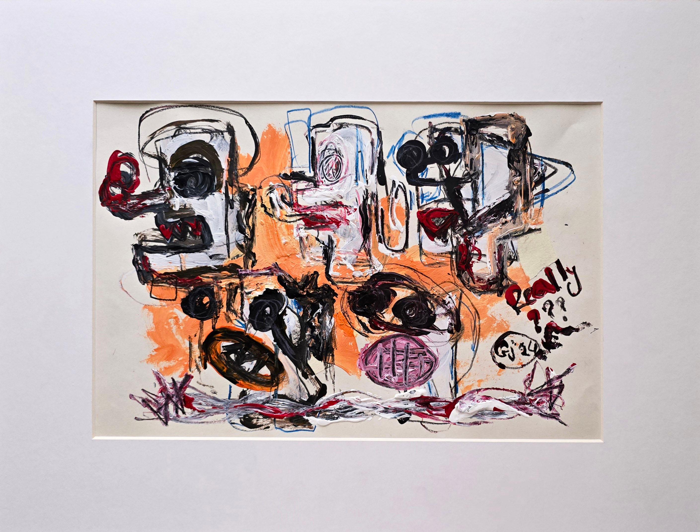Golfam Jozdani
Saint Minecraft XVI
2024
Mixed Media on Cardboard; Acrylic, Pencil, Colored Pencil
Size: 9.44 x 14.17 inches (24 x 36 cm)
Signed and dated by hand
COA provided

*Framing Options available - Please Inquire

STATEMENT
Golfam Jozdani's