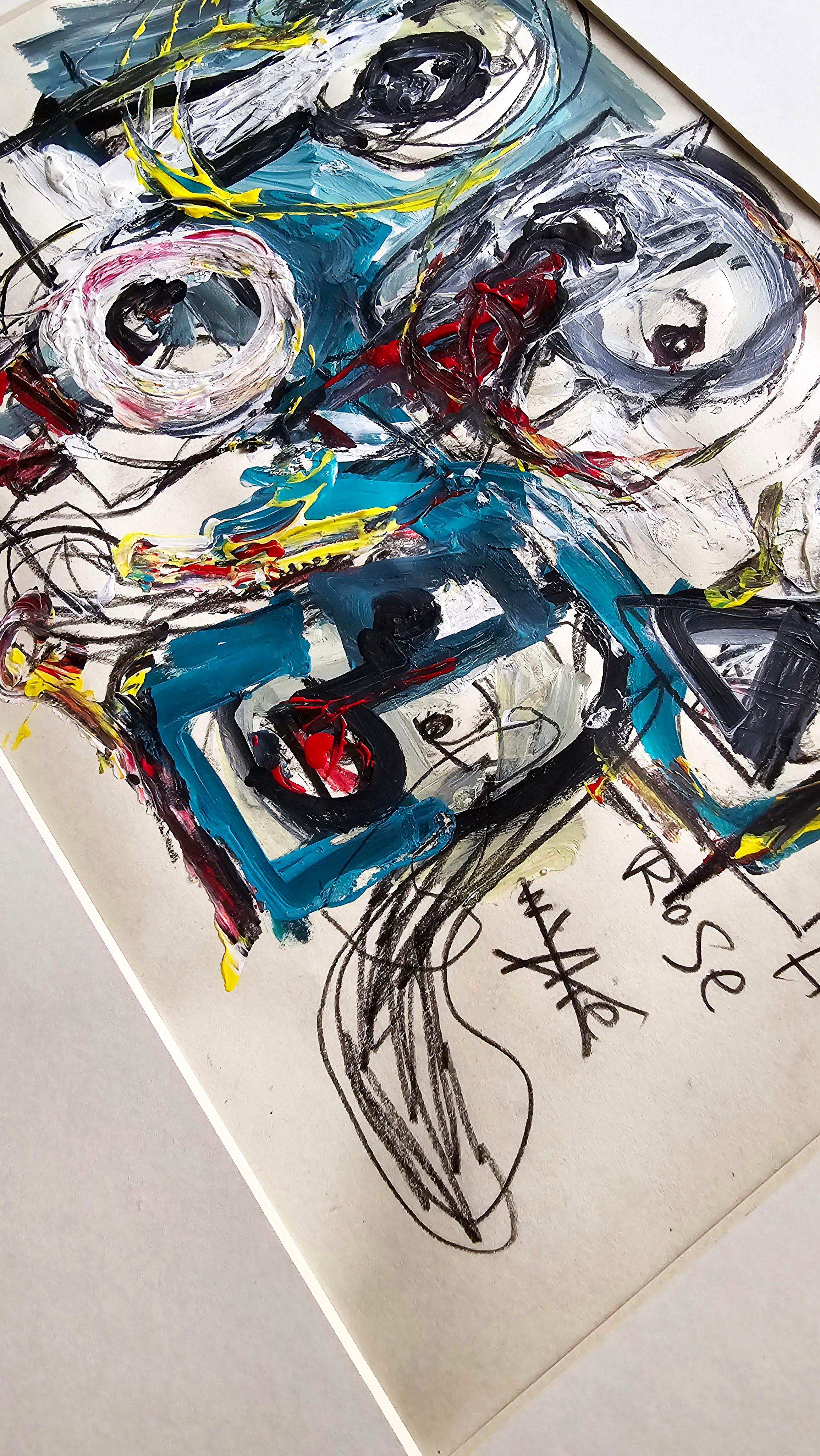 San Minecraft XVII (Abstracto gestual, Juego, Retrato, Creatividad, 20% DESCUENTO) en venta 3