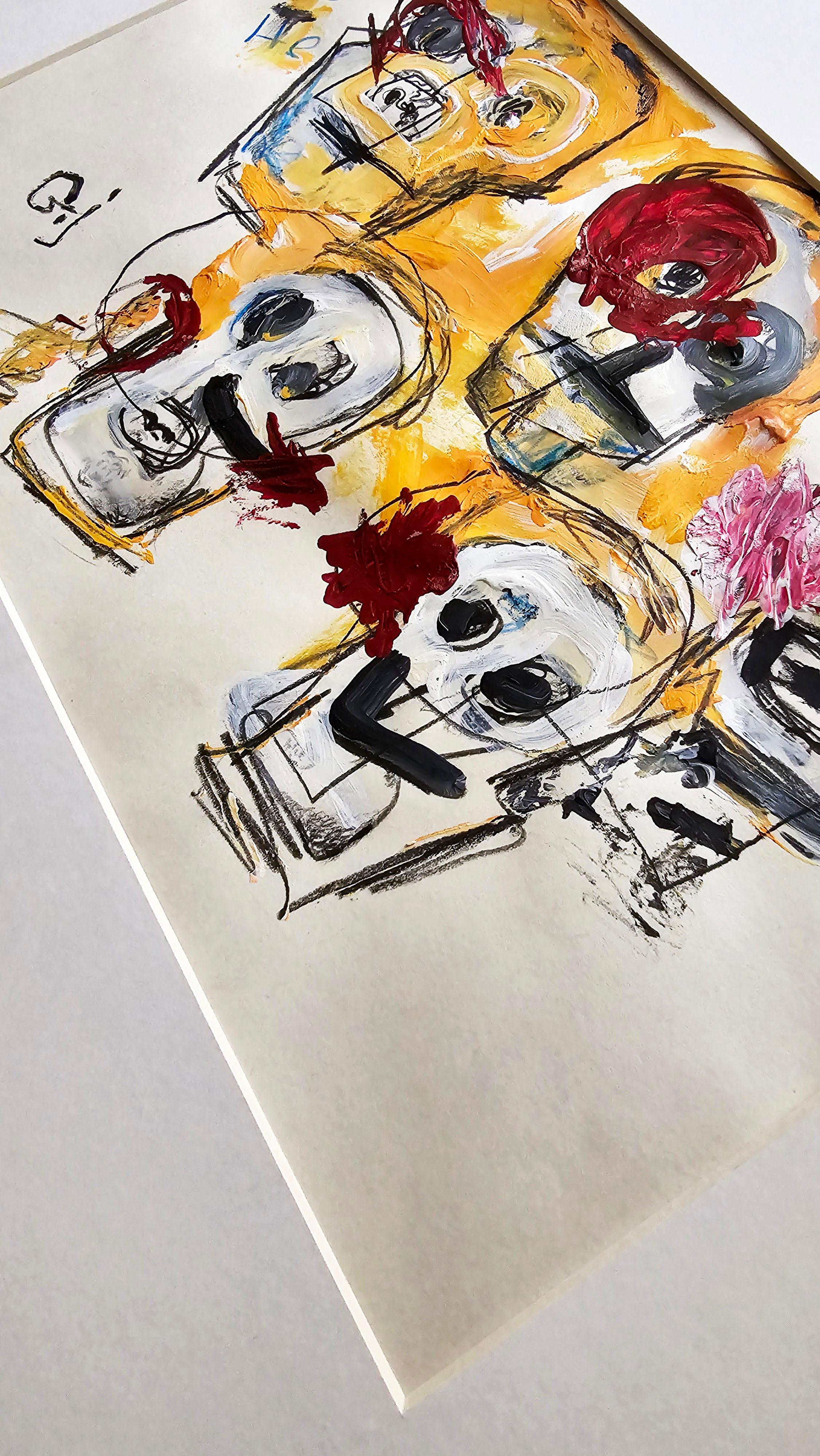 Saint Minecraft XVIII (Gestural Abstract, Gaming, Porträt, Kreativität, 20% Rabatt) im Angebot 2