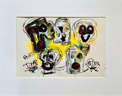 Saint Minecraft XXIII (Gestural Abstract, Portrait, Persian Artist, 20% OFF)