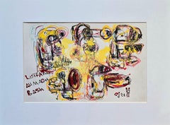 Saint Minecraft XXV (Gestural Abstract, Portrait, Persian Artist, 20% OFF)