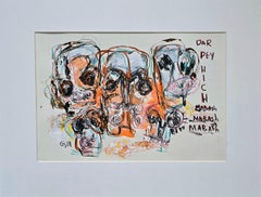 Saint Minecraft XXX (Gestural Abstract, Portrait, Persian Artist, 20% OFF)