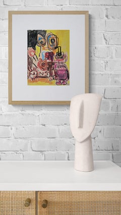 Shadows of Peace I (Gestural Abstract, Persian Female Artist, ~35% OFF)