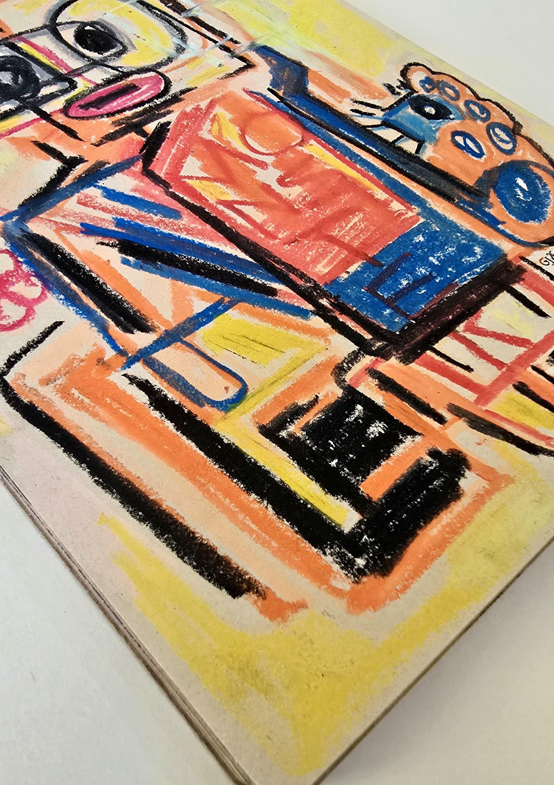 Schatten des Friedens III (Aliens, Surreal, Expressionismus, Urban, ~35% OFF) im Angebot 1