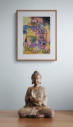 Shadows of Peace XIV (Aliens, Surreal, Expressionism, Urban, ~35% OFF)