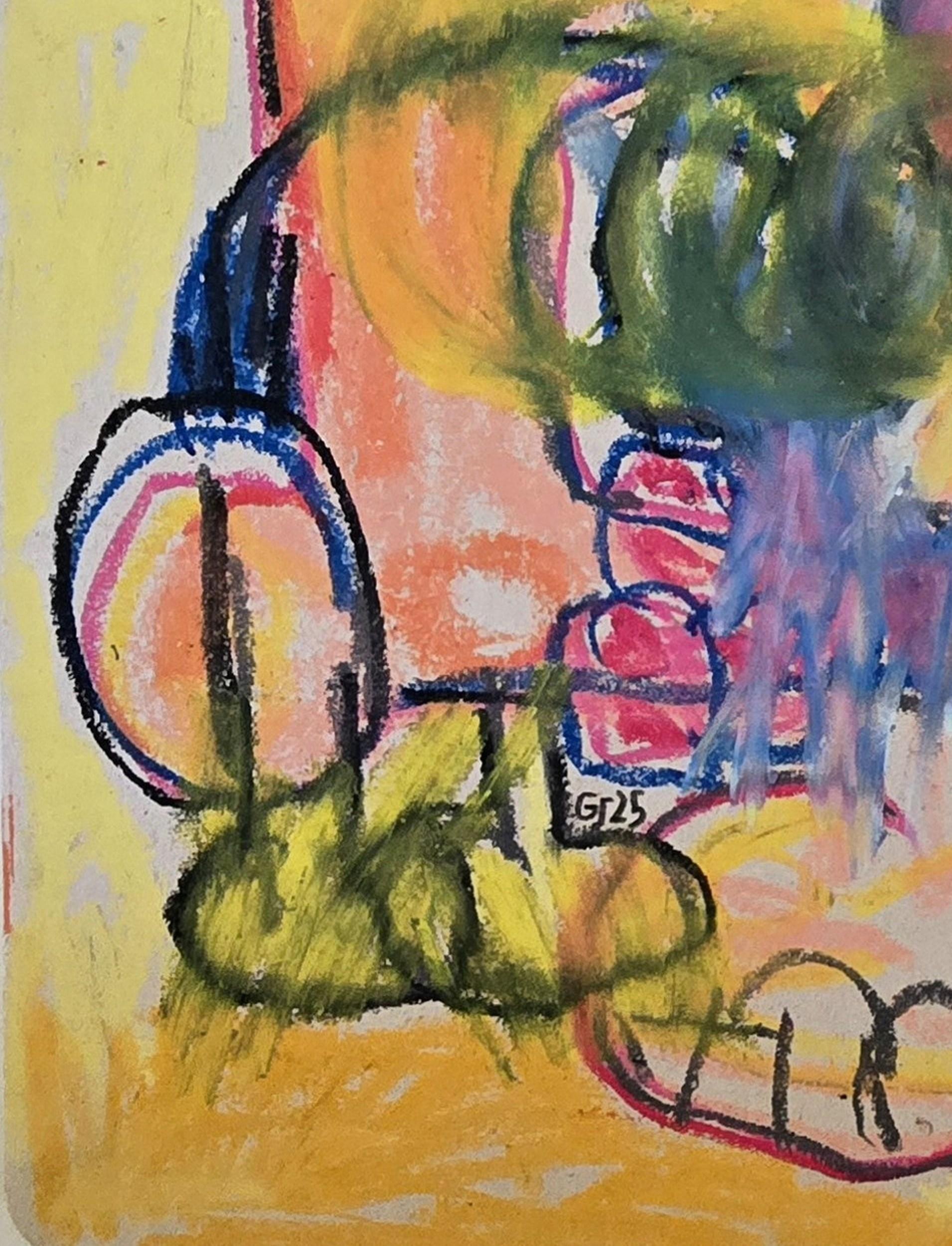 Schatten des Friedens XIV (Aliens, Surreal, Expressionismus, Urban, ~35% OFF) im Angebot 3