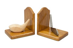 Golfing Bookends with Robert Simpson Club Heads