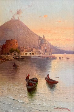 "Golfo de Nápoles, Italia" 19º Cuadro de Karl Kaufmann
