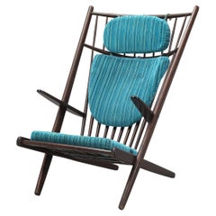 Vintage "Goliat" Mid Century Lounge Chair By Poul Volther