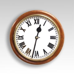 Goliath Single Fusee Dial Clock or Station Clock