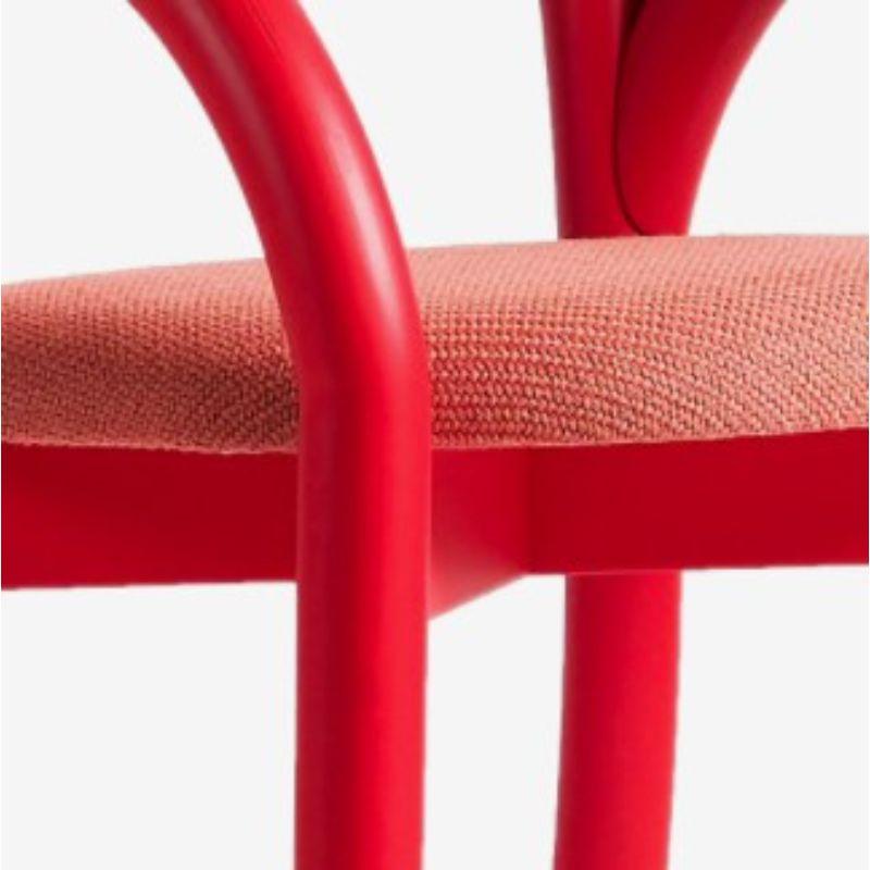 Post-Modern Goma Armchair, Red by Made by Choice For Sale