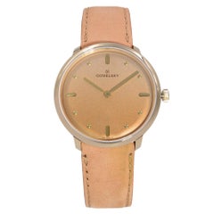 Gomelsky Audrey 6 Gold Tone Steel Tan Dial Quartz Ladies Watch G0120147278