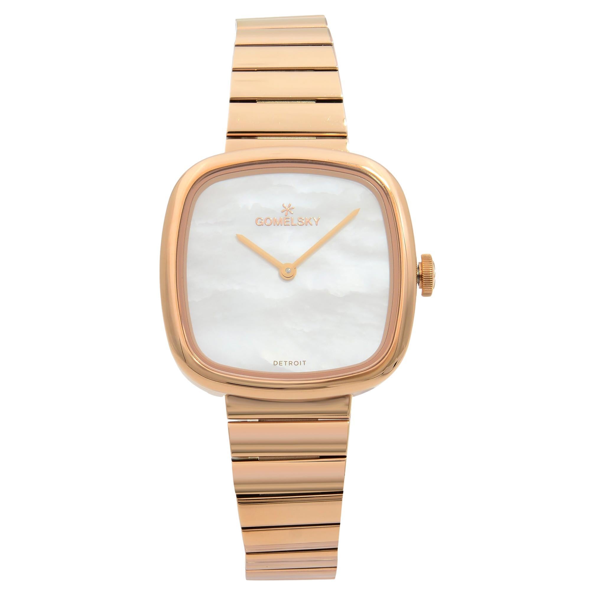 Gomelsky Montre pour femme Eppie Sneed en acier avec cadran à quartz G0120095029