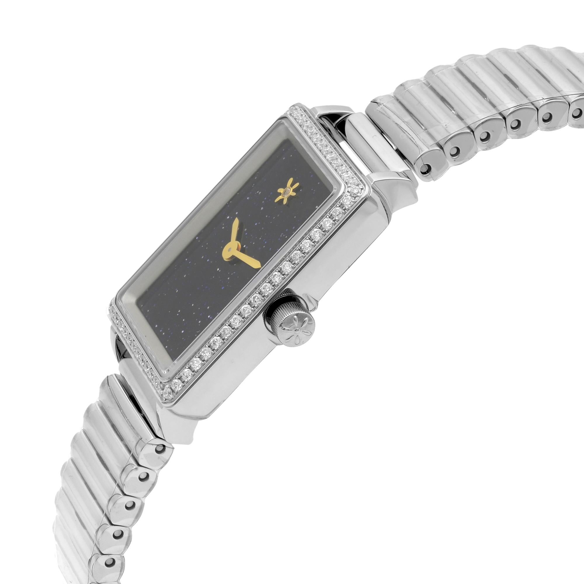 Modern Gomelsky Shirley Fromer Steel Black Dial Ladies Watch G0120023481