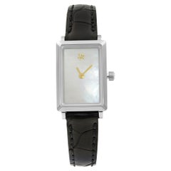 Gomelsky Shirley Fromer Damenuhr mit Stahlkopf und Diamant-Zifferblatt G0120023479