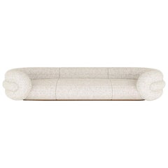 Contemporary Modern Gommosa Sofa by Caffe Latte