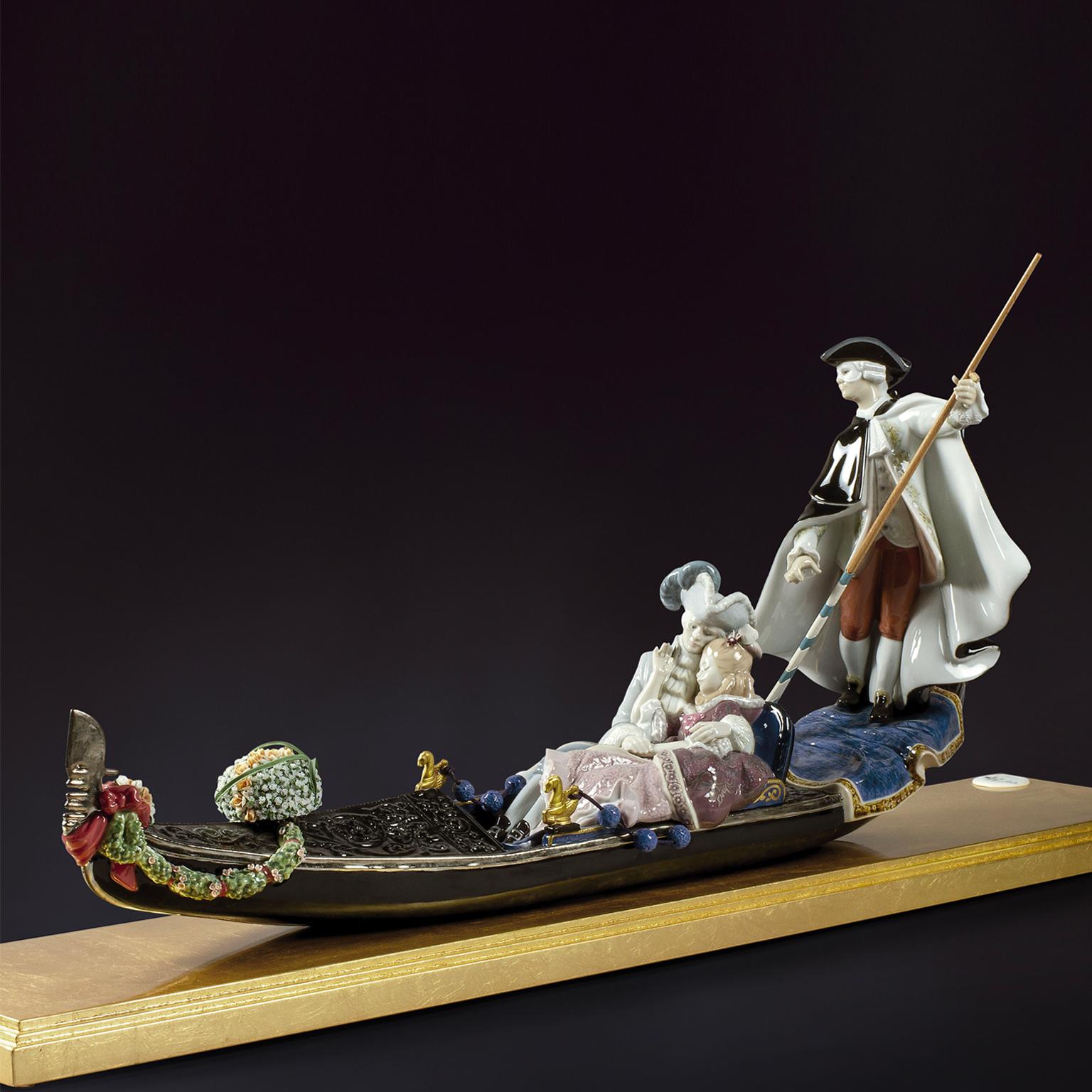 Gondola in Venice Sculpture, Limited Edition For Sale 2