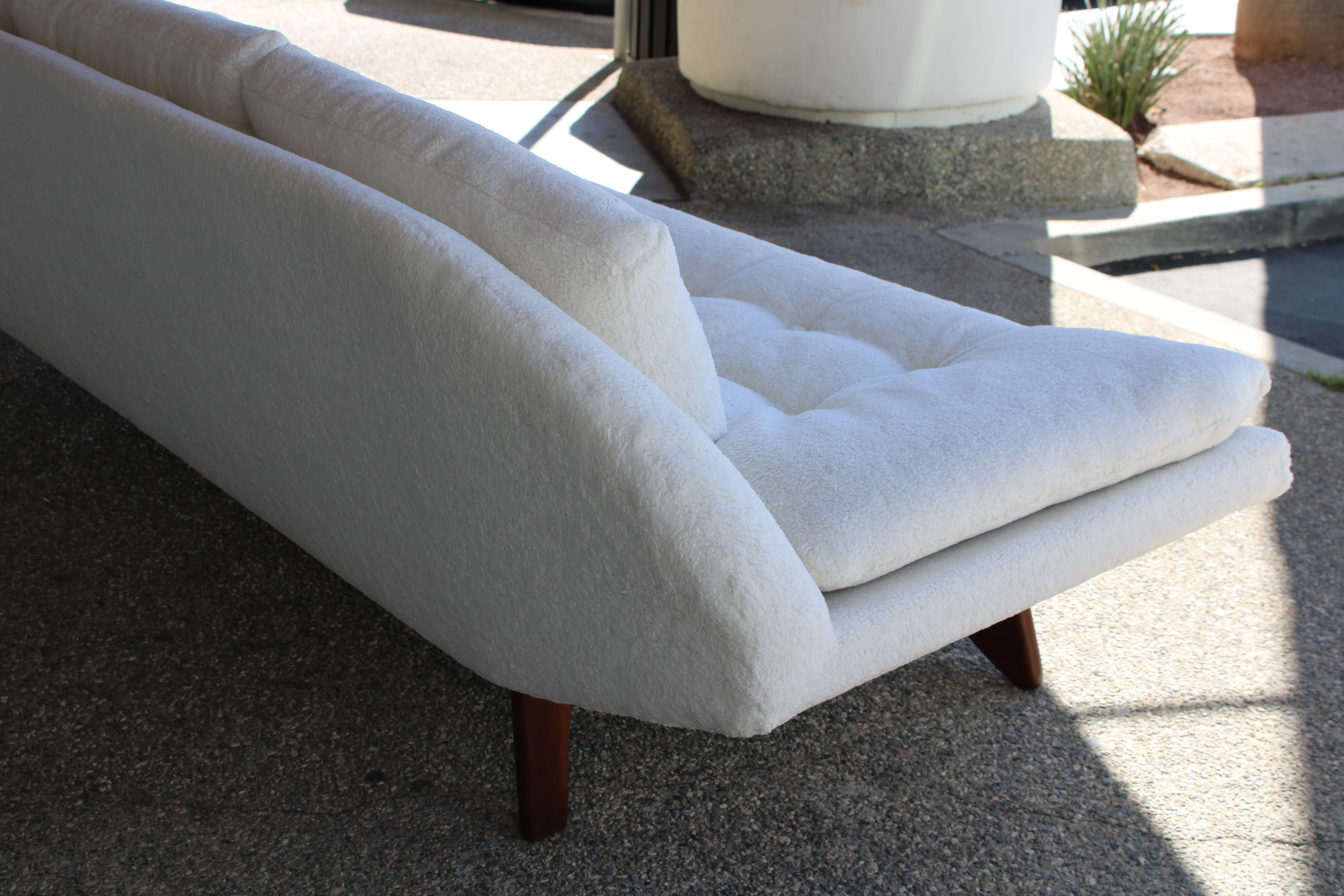 Upholstery Gondola Sofa by Adrian Pearsall for Craft Associates For Sale
