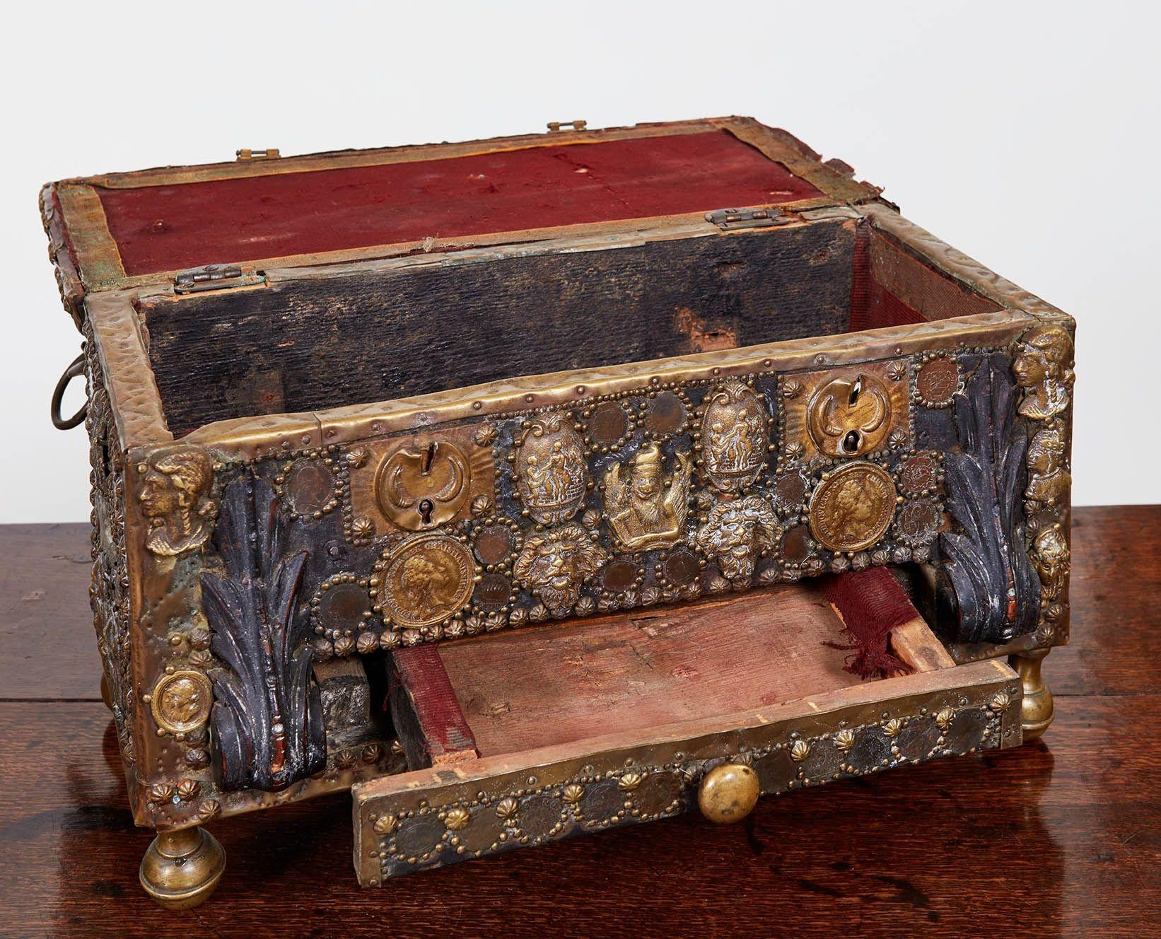 XIXe siècle Boîte d'argent du Gondolier en vente