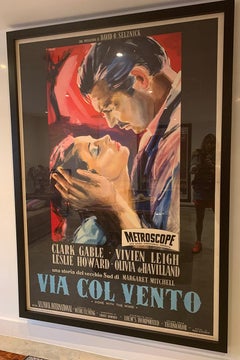 Gone With The Wind '1956r' Poster