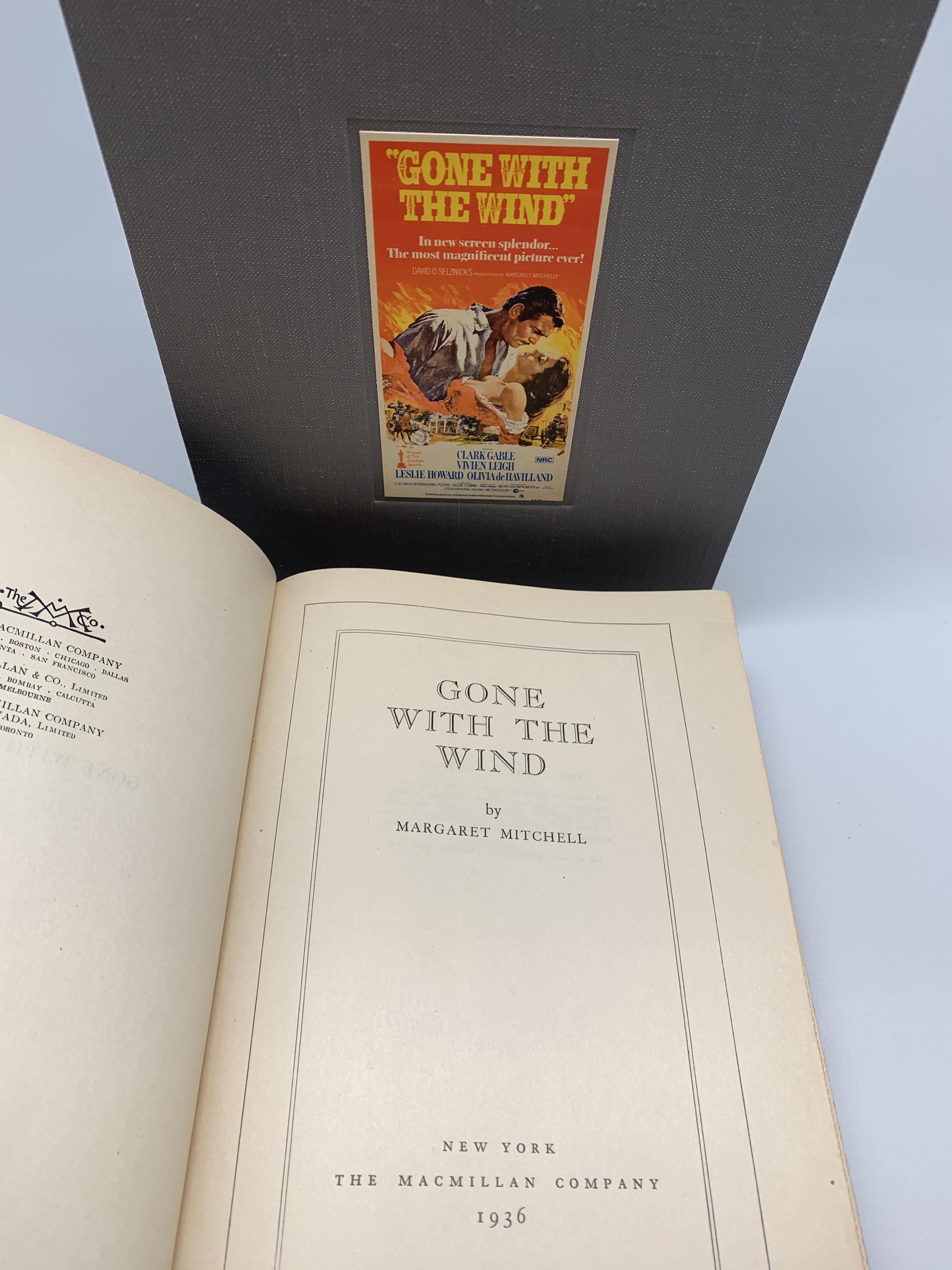 gone with the wind book first edition