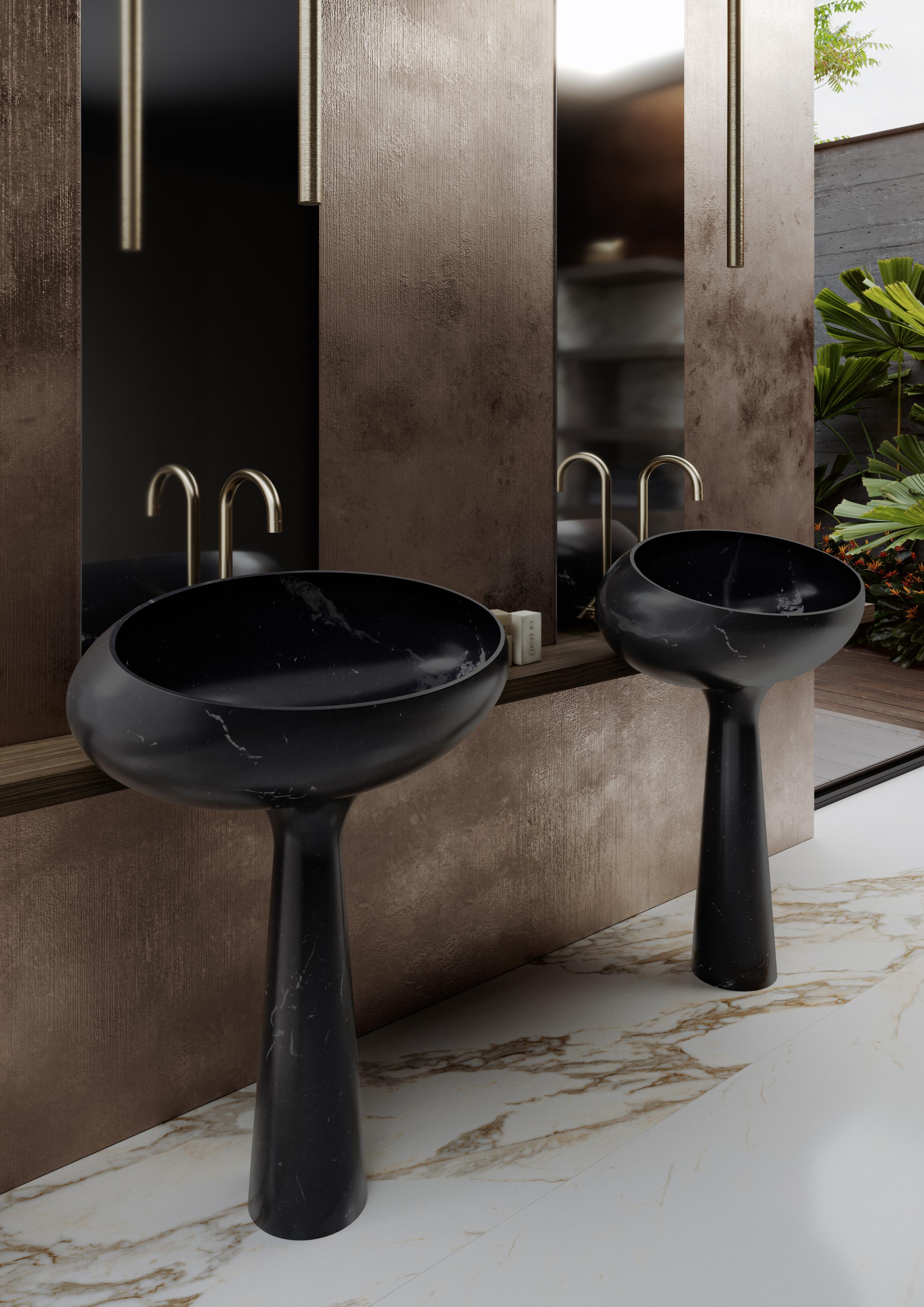 Post-Modern Gong Freestanding Basin by Kreoo For Sale