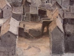 Figurative Watercolor paintin- Gong jianyu